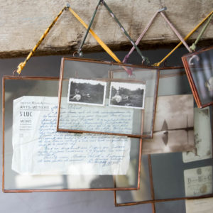 kiko copper glass frame large