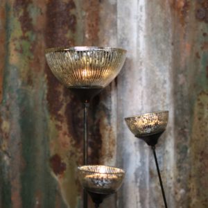 Jasmine Glass Garden Lanterns