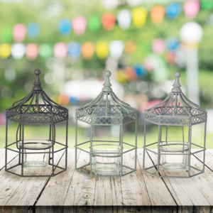 Bandstand Candle Holders