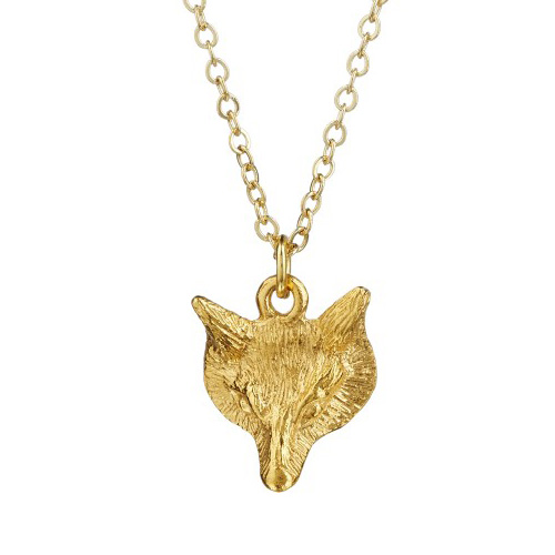 Mirabelle Gold Fox pendant